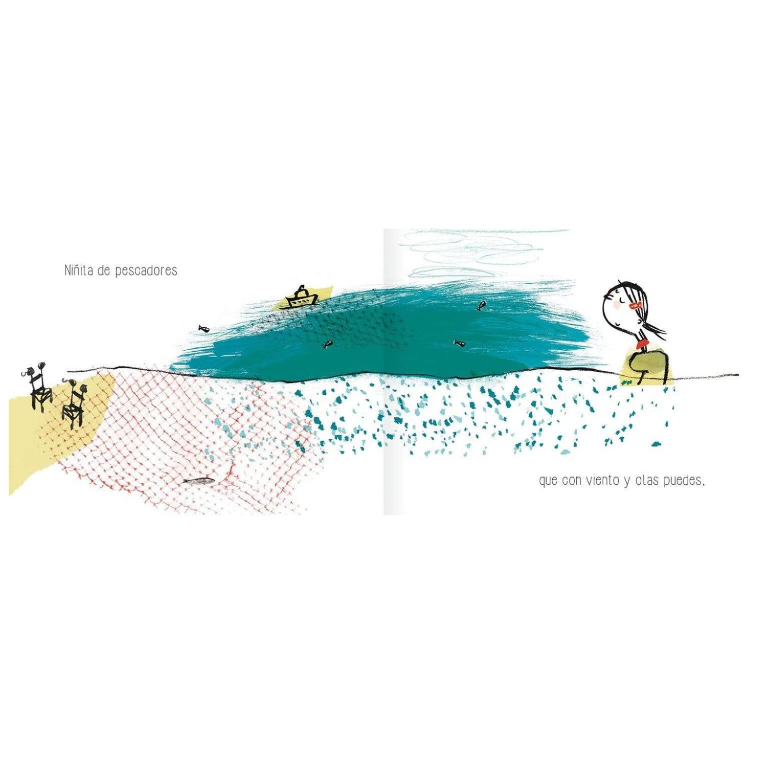 LIBRO CANCIÓN DE PESCADORAS - GABRIELA MISTRAL - 2
