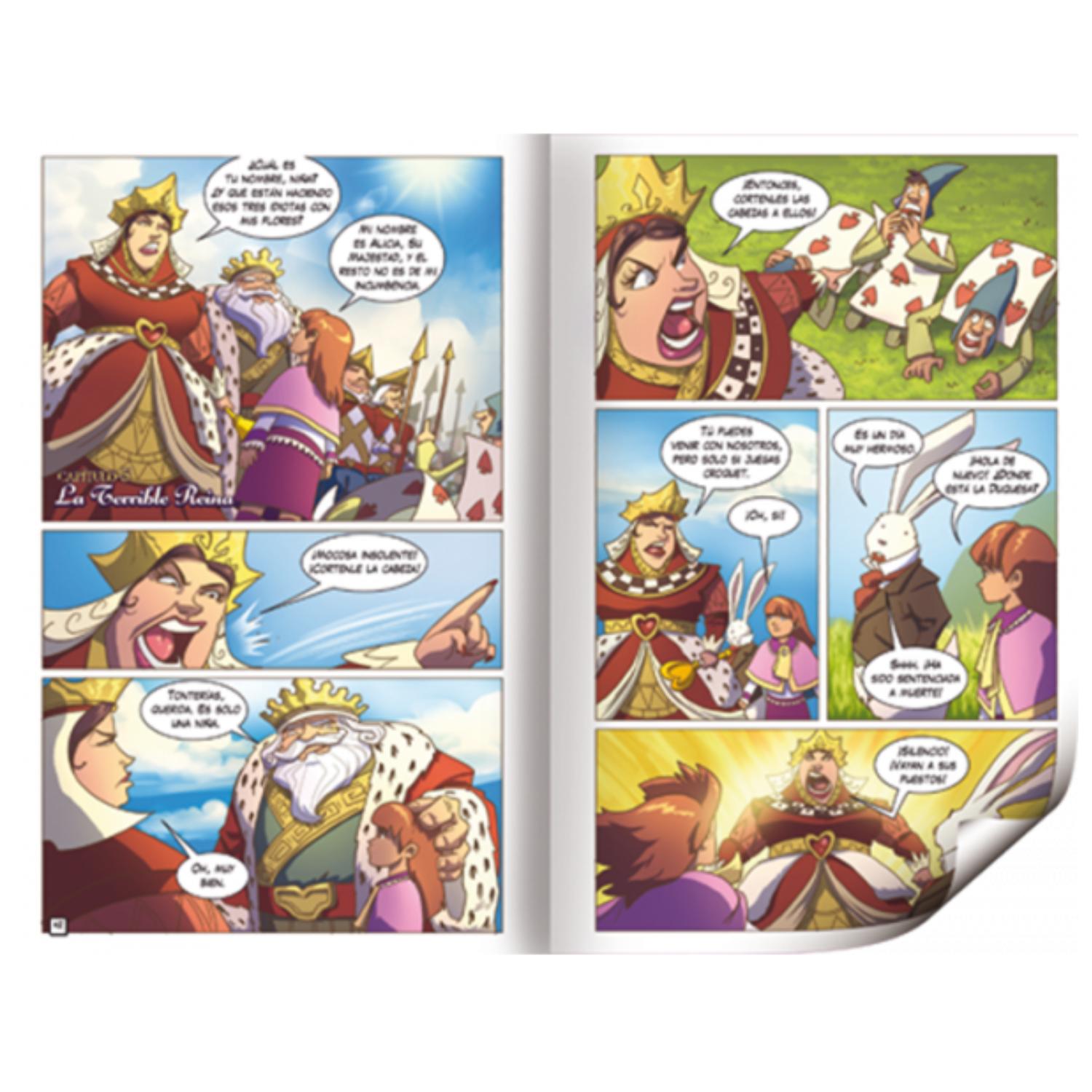 ALICIA EN EL PAÍS DE LAS MARAVILLAS - NOVELA GRÁFICA - 2