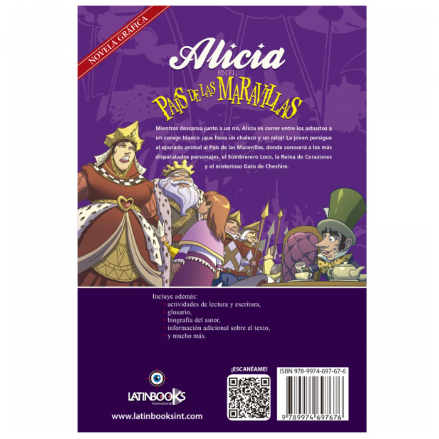ALICIA EN EL PAÍS DE LAS MARAVILLAS - NOVELA GRÁFICA - 3