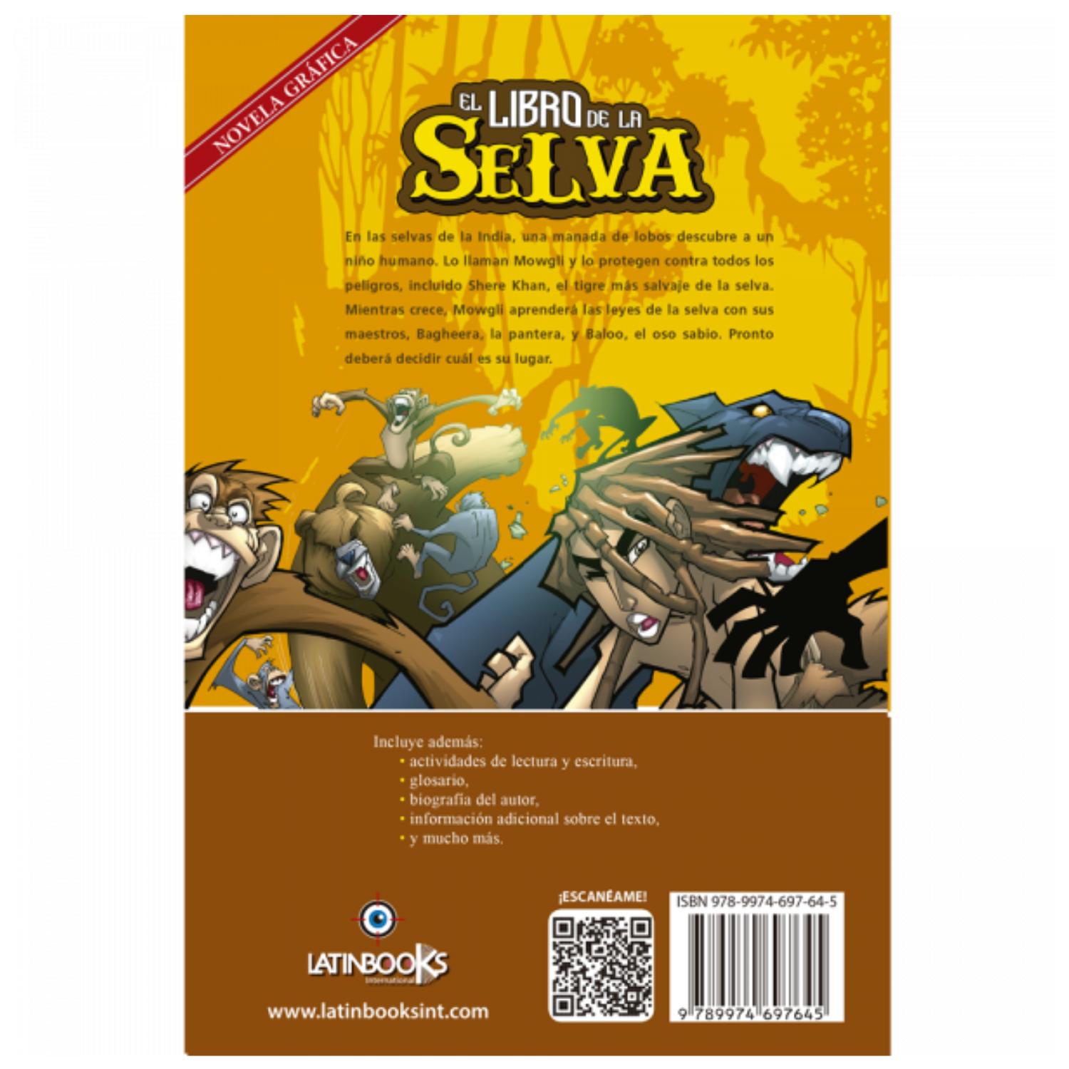 EL LIBRO DE LA SELVA - NOVELA GRÁFICA - 3