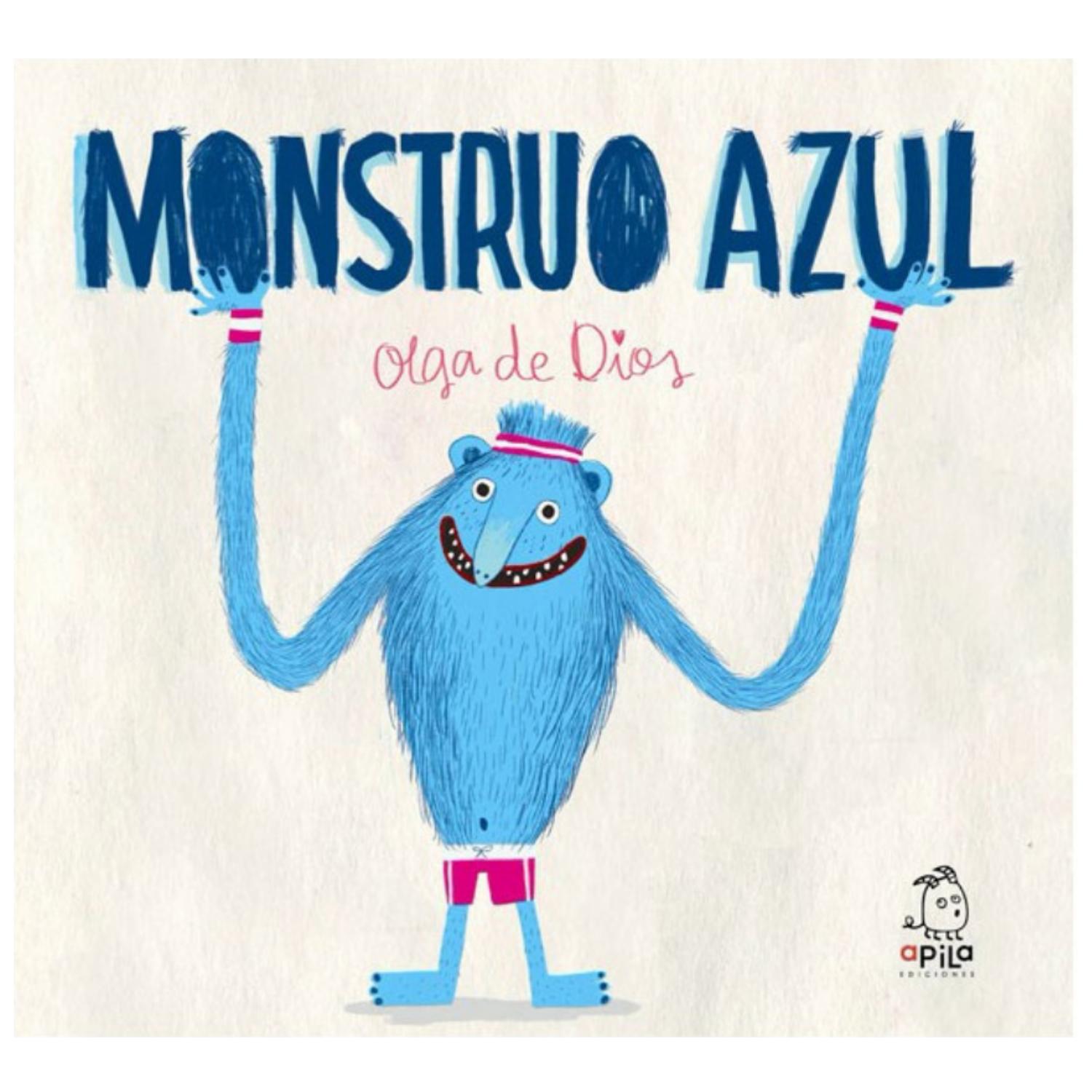 LIBRO CUENTO MONSTRUO AZUL - OLGA DE DIOS - 1