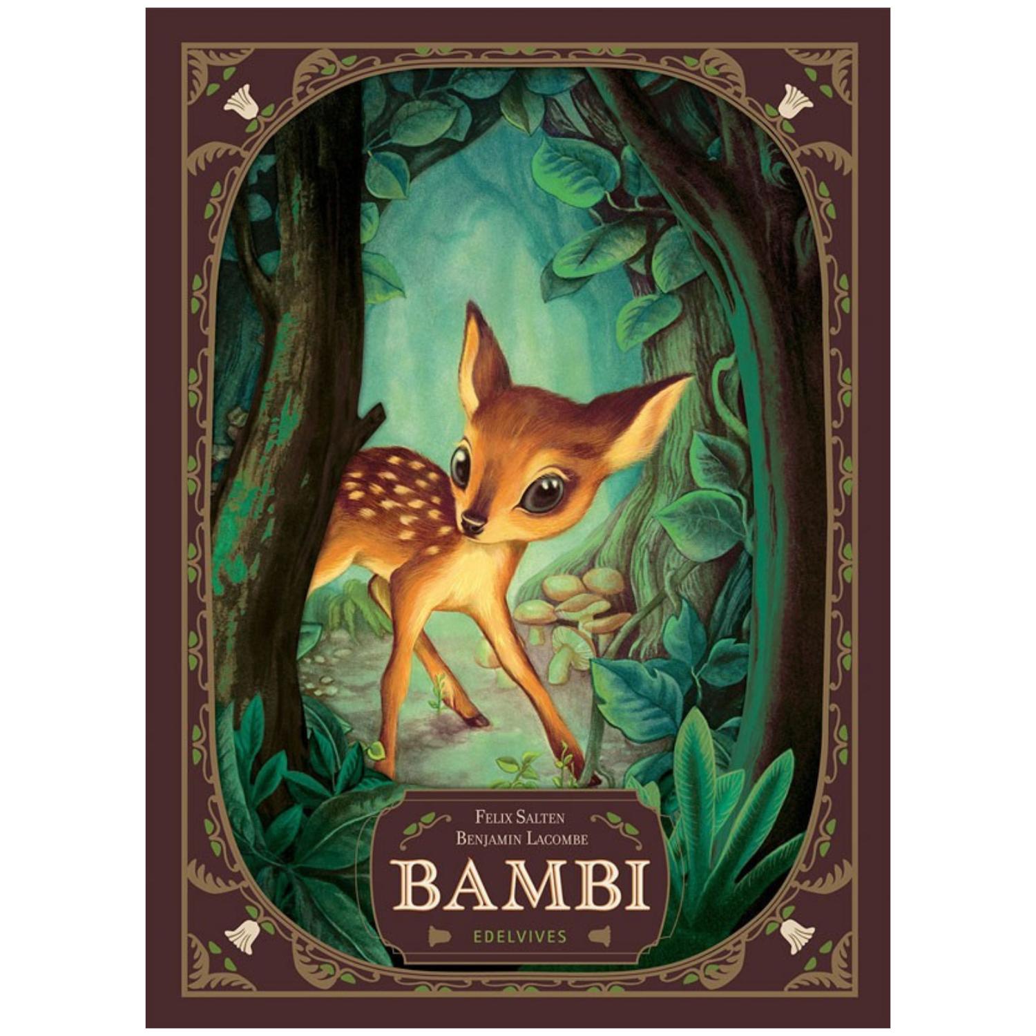 LIBRO CLÁSICOS ILUSTRADOS. BAMBI, UNA VIDA EN EL BOSQUE - 1