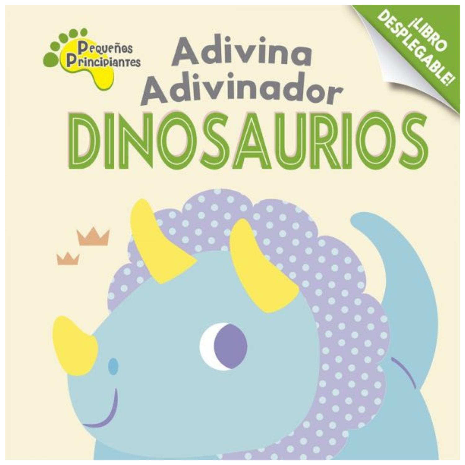 LIBRO ADIVINA ADIVINADOR - DINOSAURIOS - LATINBOOKS - 1