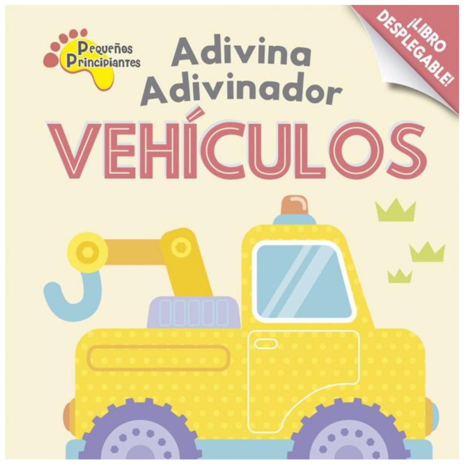 LIBRO ADIVINA ADIVINADOR - VEHÍCULOS - LATINBOOKS - 1