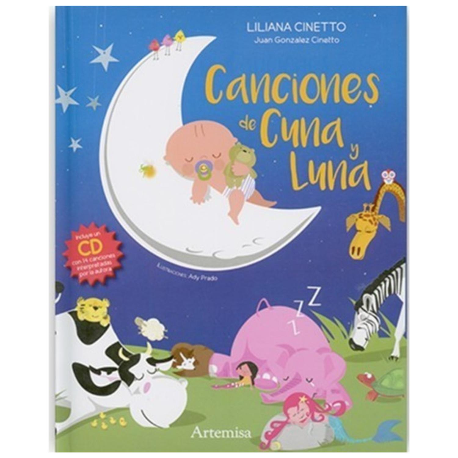 LIBRO CANCIONES DE CUNA Y LUNA - ARTEMISA - 1