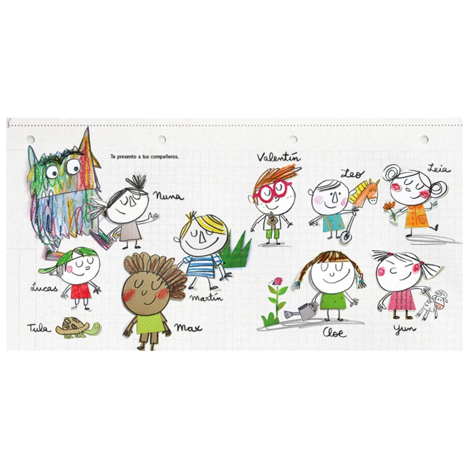 LIBRO EL MONSTRUO DE COLORES VA AL COLE - 3