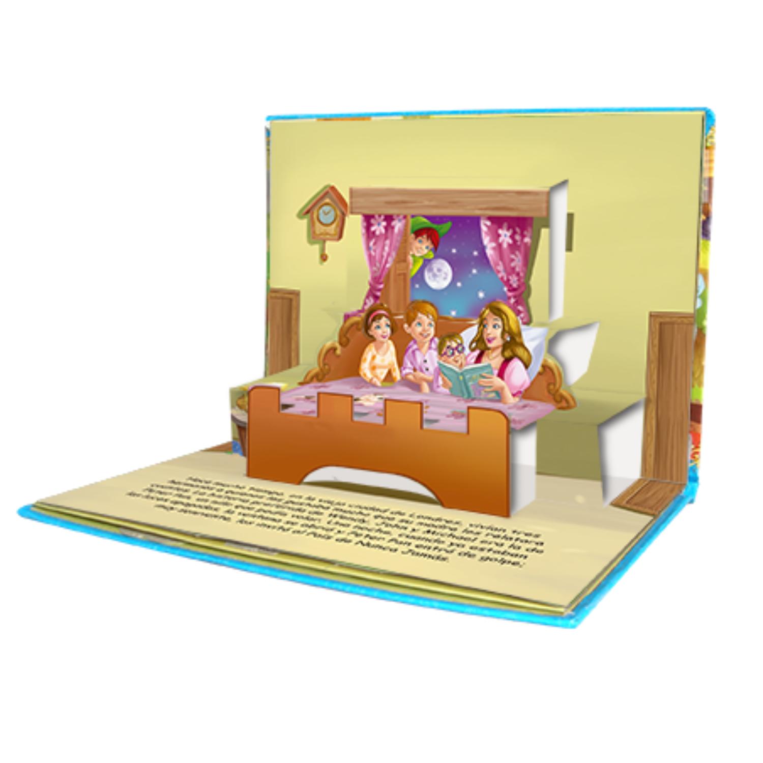 LIBRO MIS CUENTOS CLÁSICOS EN 3D - PETER PAN (POP UP) - 2