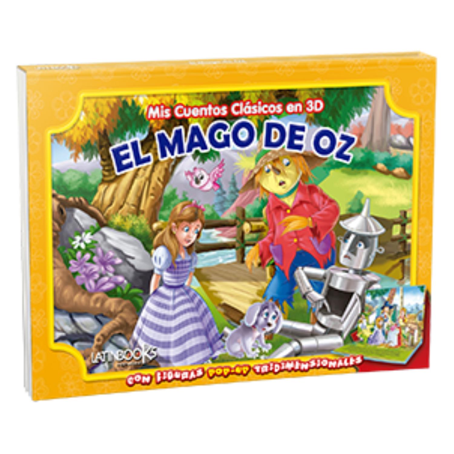 LIBRO MIS CUENTOS CLÁSICOS EN 3D - EL MAGO DE OZ (POP UP) - 1