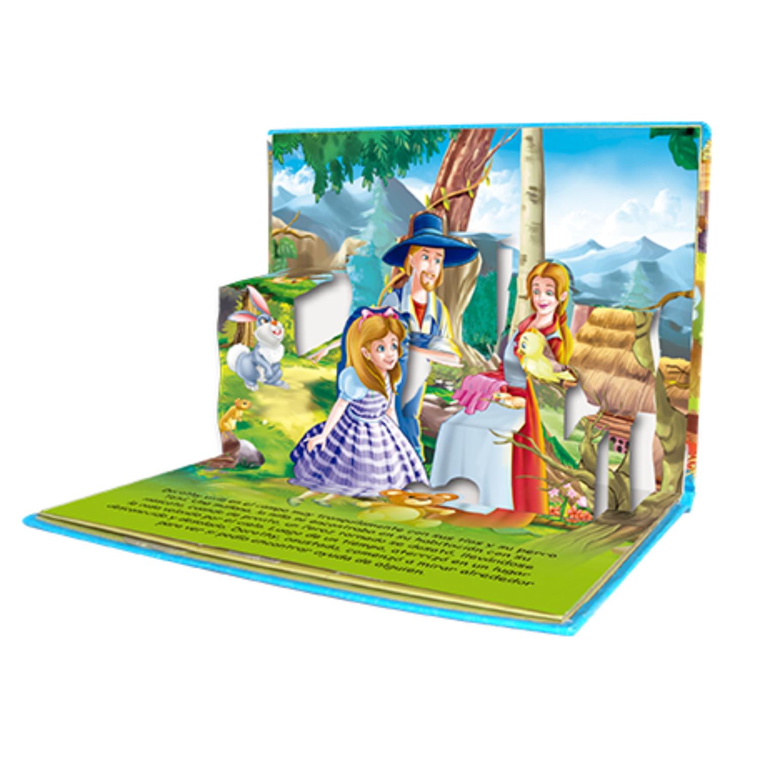LIBRO MIS CUENTOS CLÁSICOS EN 3D - EL MAGO DE OZ (POP UP) - 2