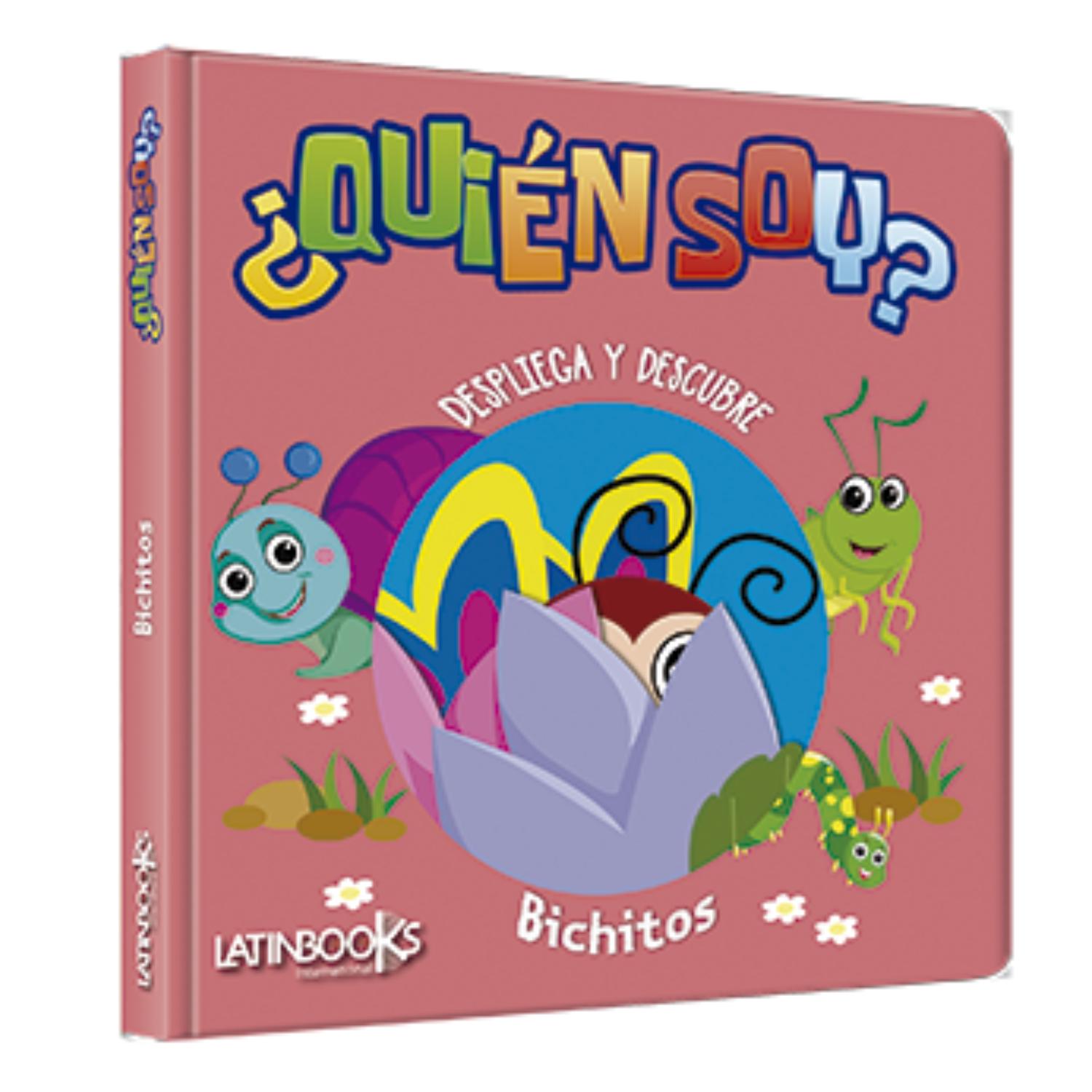 LIBRO ¿QUIÉN SOY ? DESPLIEGA Y DESCUBRE BICHITOS - LATINBOOKS - 1