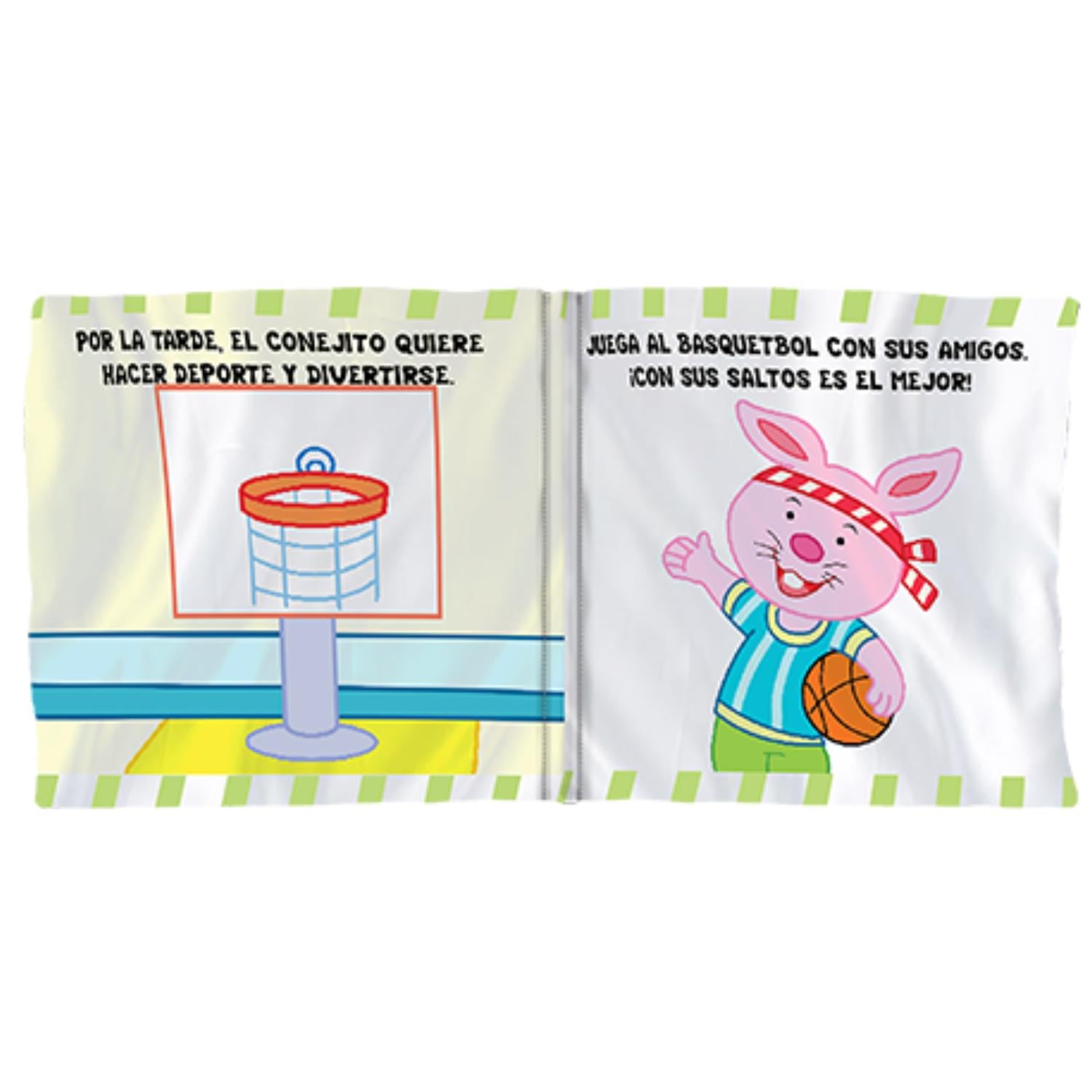 MI DÍA - VAMOS A JUGAR (LIBRO DE TELA) - LATINBOOKS - 2