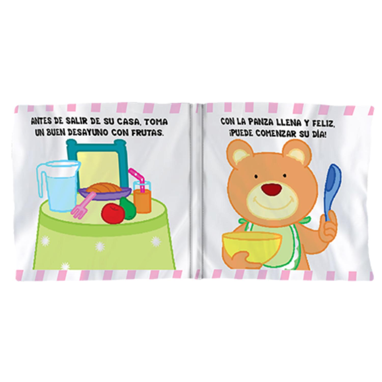 MI DÍA - VAMOS A LA ESCUELA (LIBRO DE TELA) - LATINBOOKS - 2