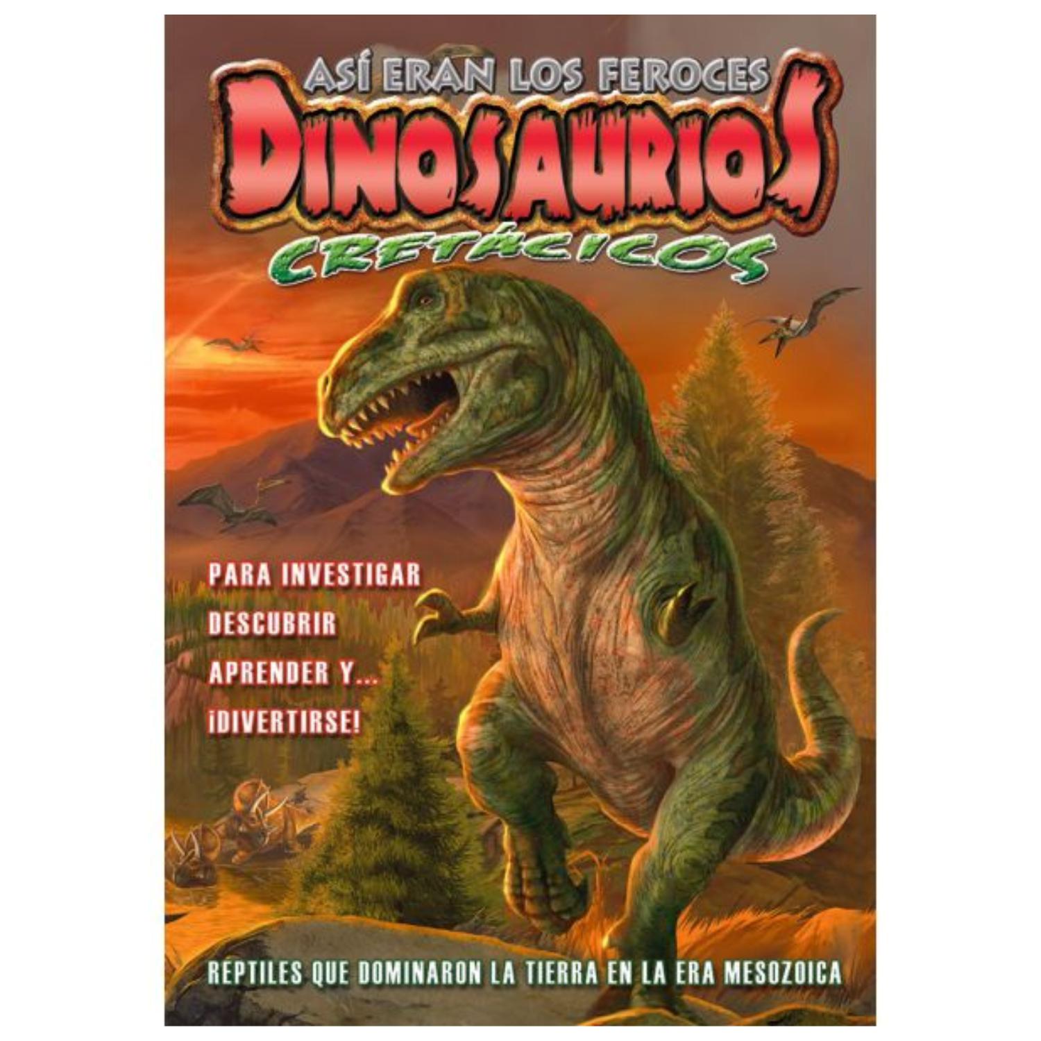 LIBRO ASÍ ERAN LOS DINOSAURIOS CRETÁCICOS - 1
