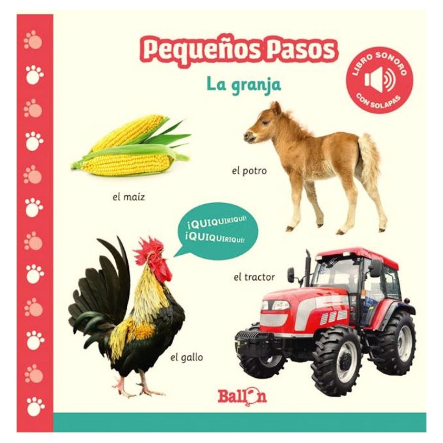 PEQUEÑOS PASOS - LA GRANJA (LIBRO SONORO) - VVAA - 1