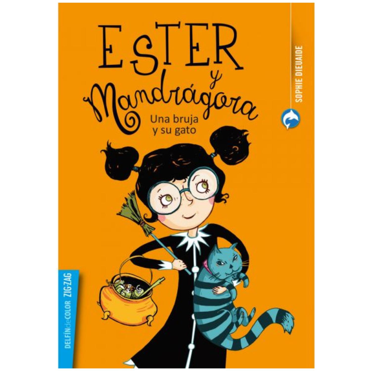 LIBRO ESTER Y MANDRÁGORA - UNA BRUJA Y SU GATO - 1