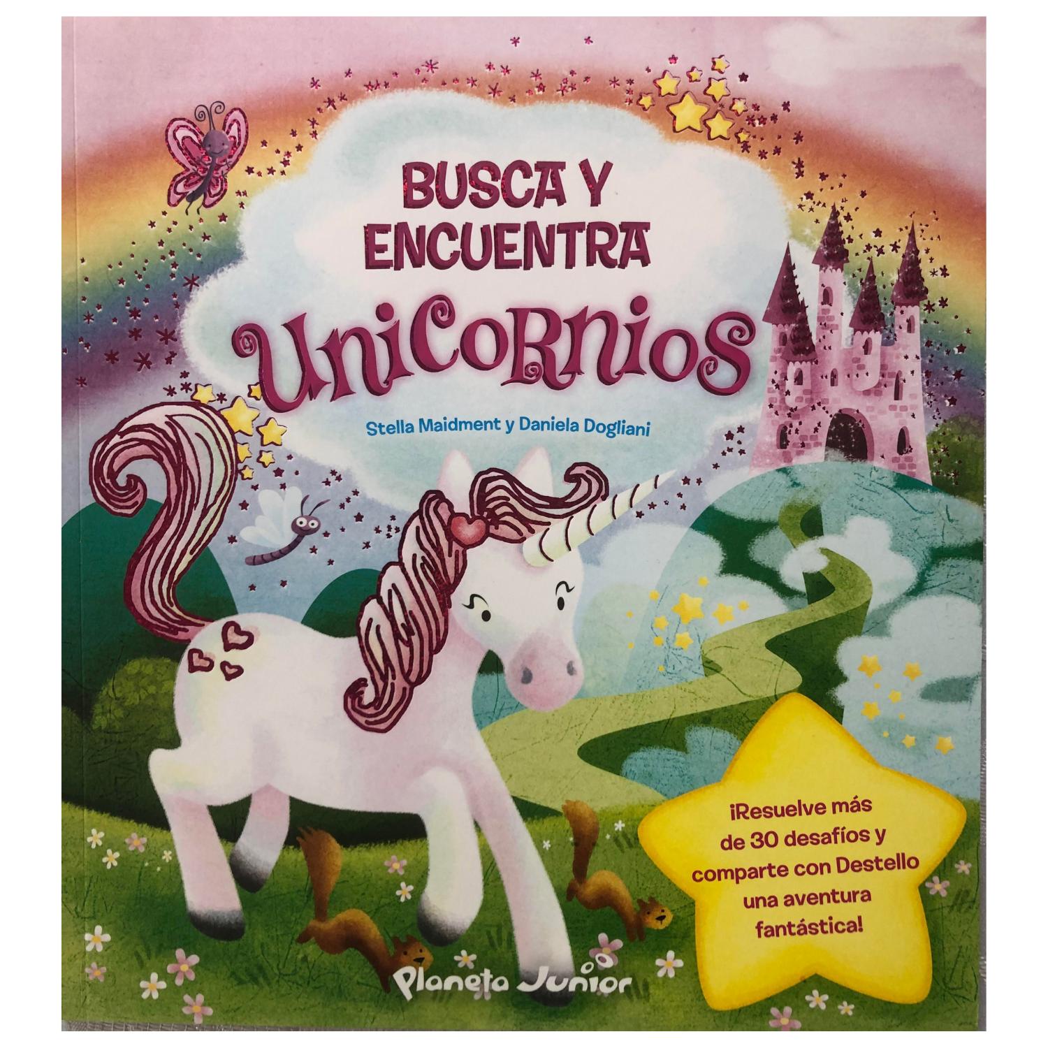 LIBRO BUSCA Y ENCUENTRA - UNICORNIOS - 1