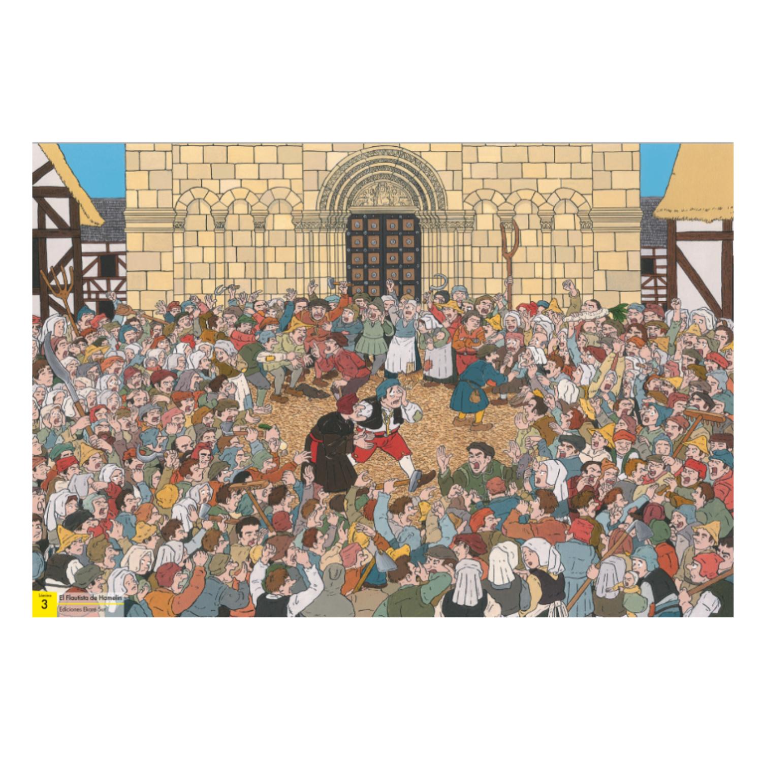 LIBRO LÁMINAS EL FLAUTISTA DE HAMELIN - 3