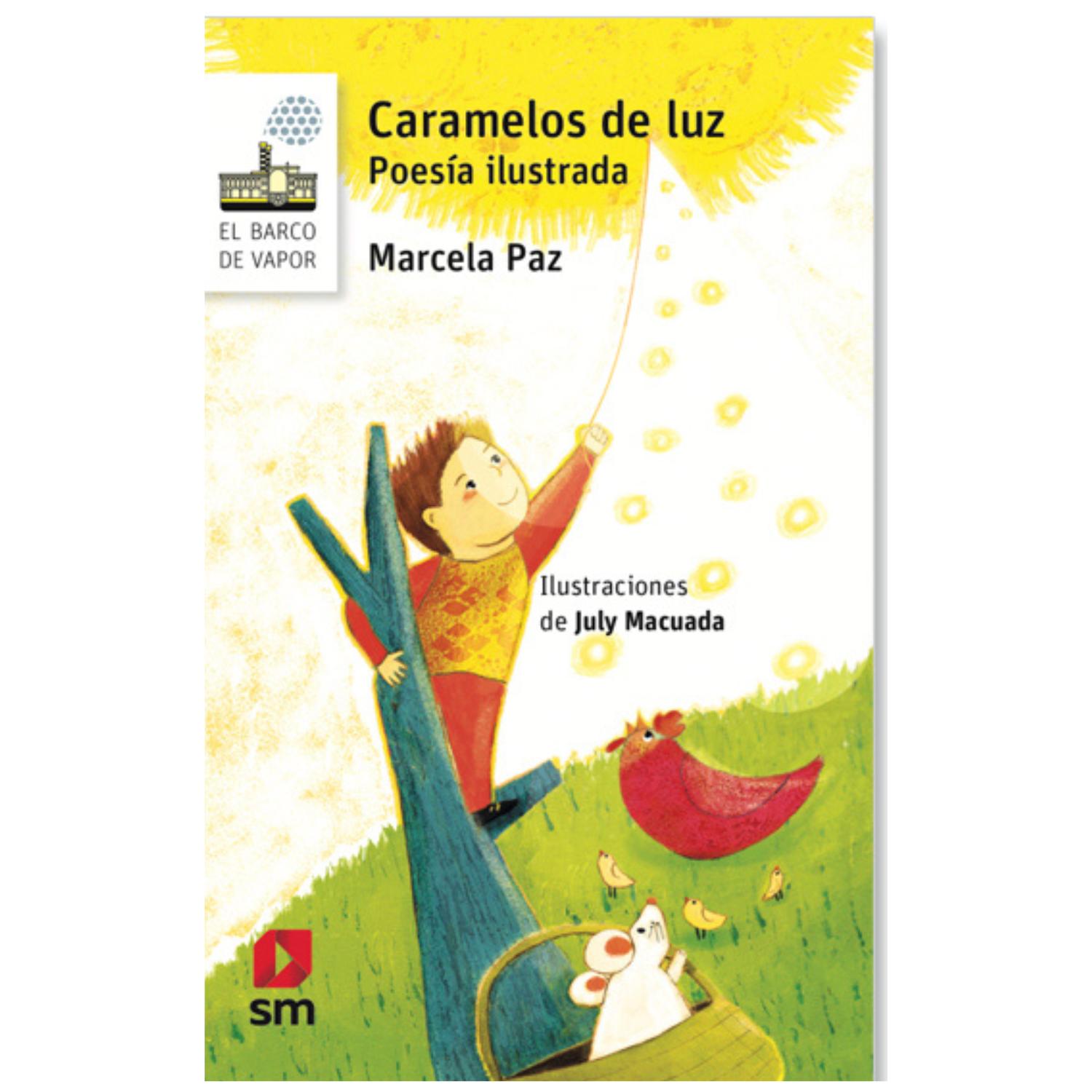 LIBRO CARAMELOS DE LUZ - POESÍA ILUSTRADA - 1