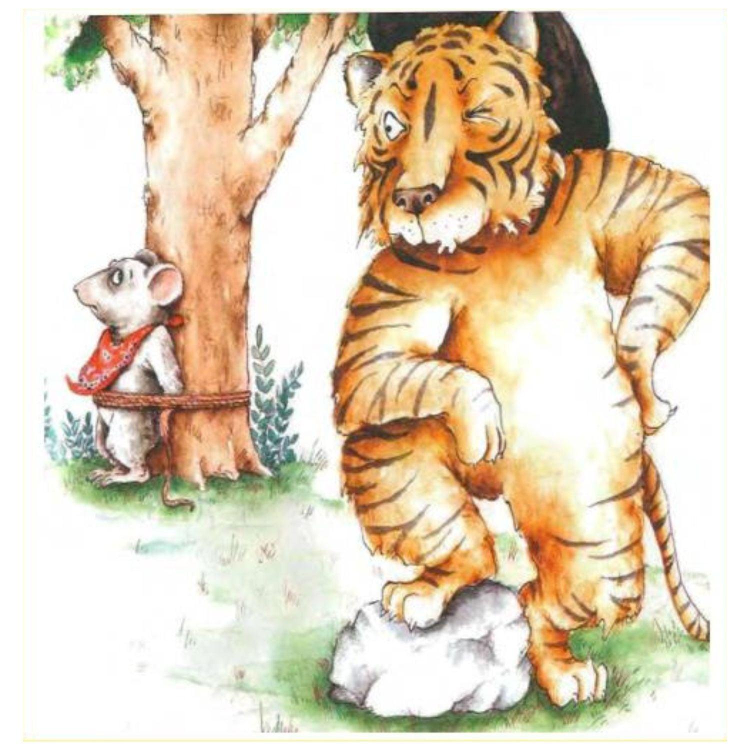 LIBRO EL TIGRE Y EL RATÓN - COLECCION BUENAS NOCHES - 3
