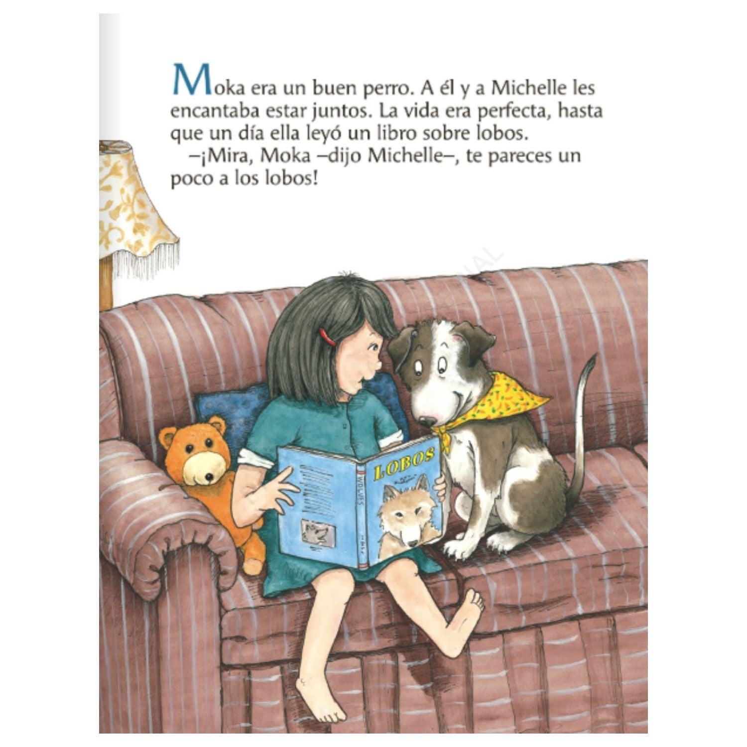 LIBRO EL PERRO QUE QUISO SER LOBO - COLECCION BUENAS NOCHES - 2