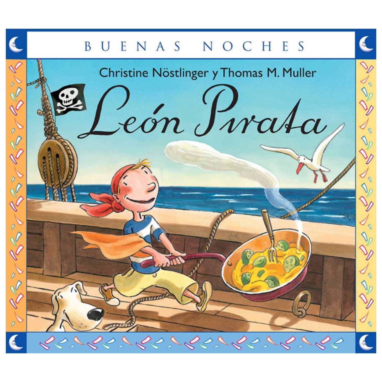 LIBRO LEÓN PIRATA - COLECCIÓN BUENAS NOCHES - 1