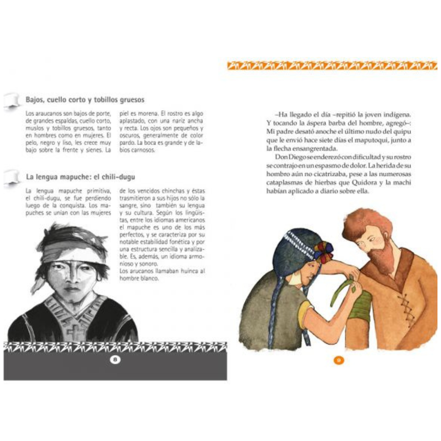 LIBRO QUIDORA, JOVEN MAPUCHE - 2