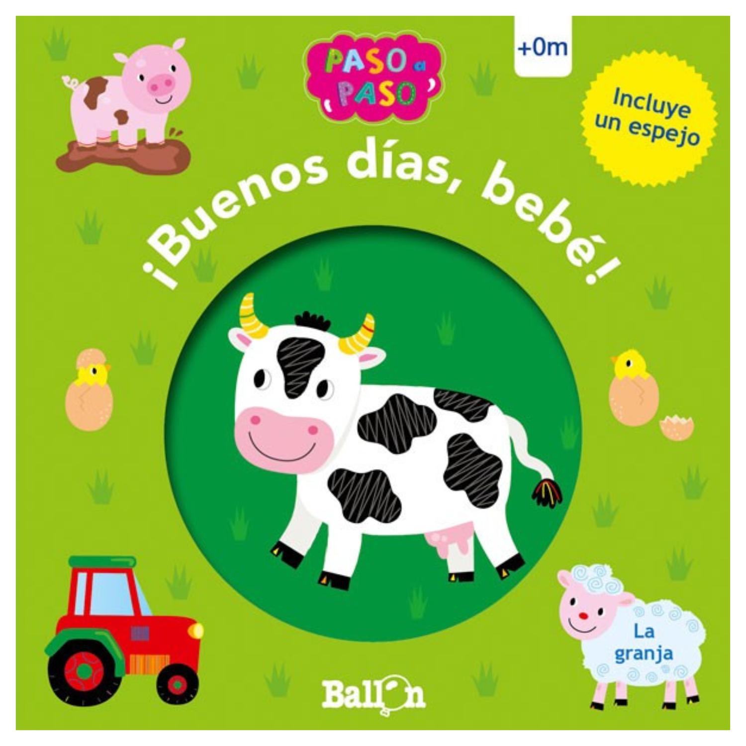 LIBRO BUENOS DÍAS BEBÉ - LA GRANJA - BALLON - 1
