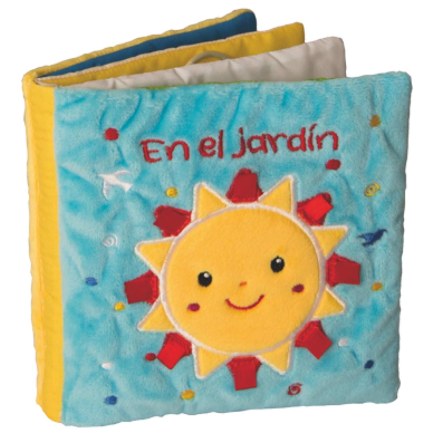 LIBRO DE TELA - EN EL JARDÍN - 1