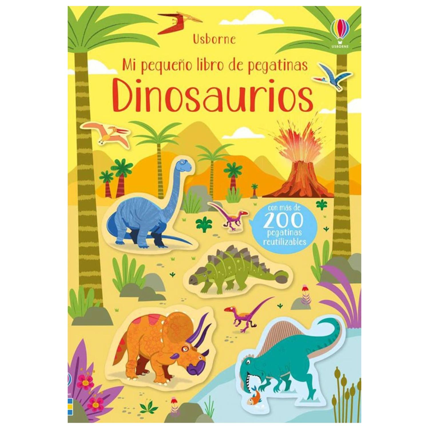 DINOSAURIOS - MI PEQUEÑO LIBRO DE PEGATINAS - 1