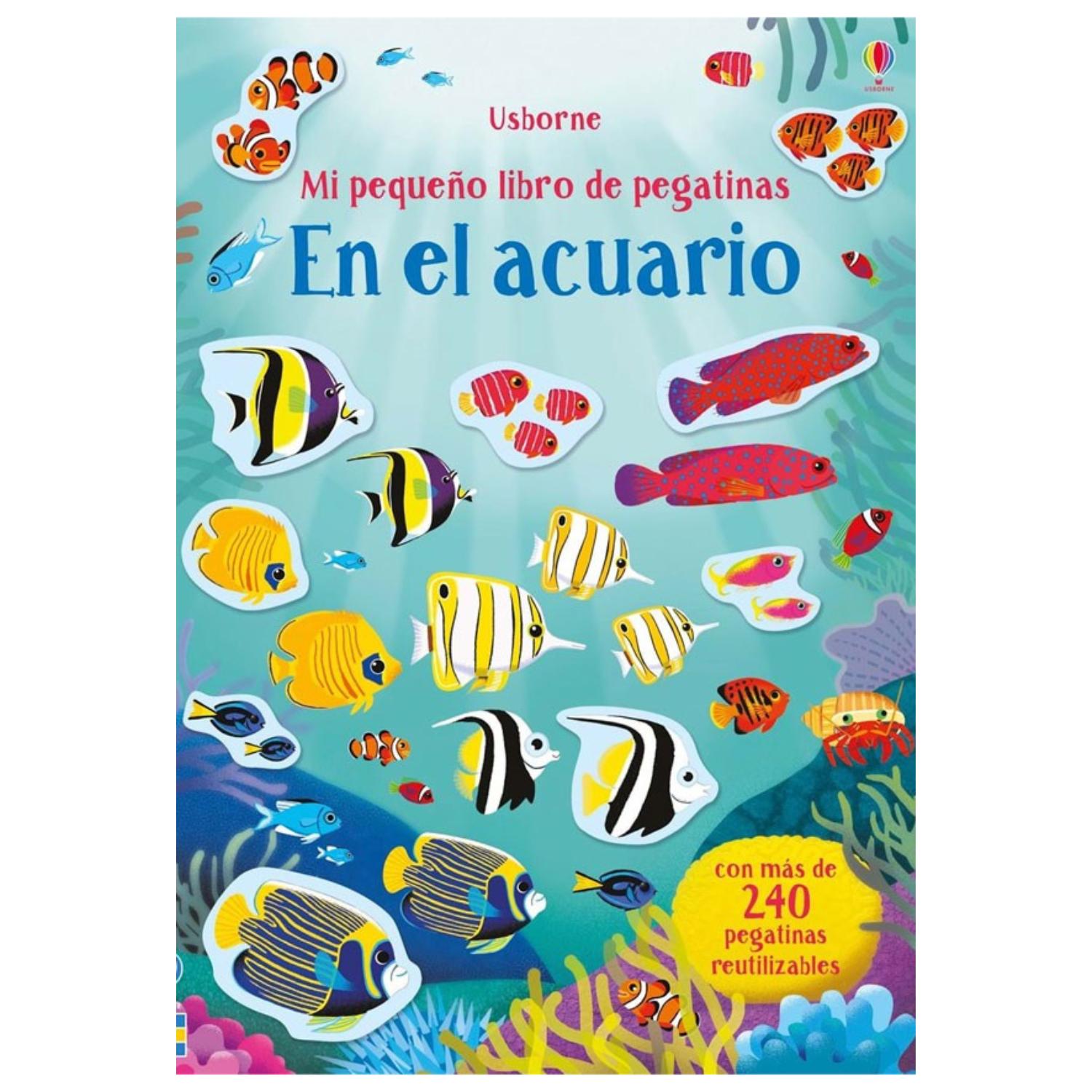 EN EL ACUARIO - MI PEQUEÑO LIBRO DE PEGATINAS - 1