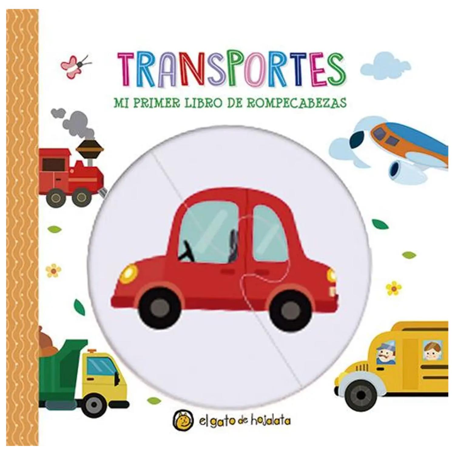 TRANSPORTES - MI PRIMER LIBRO DE ROMPEZABEZAS - 1