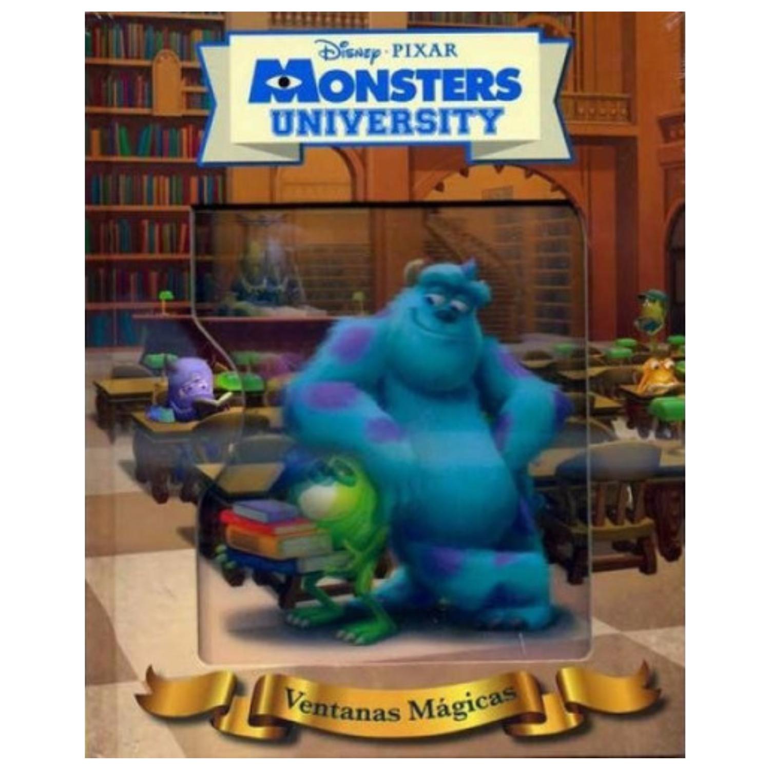 LIBRO MONSTER UNIVERSITY - VENTANAS MÁGICAS - 1