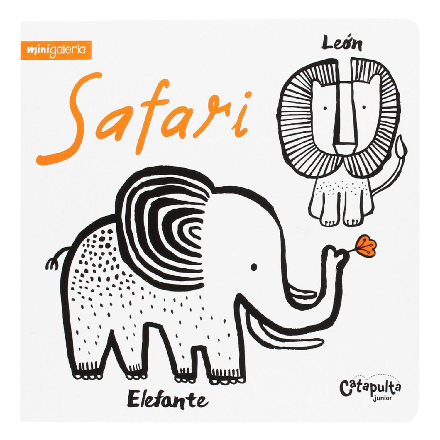 LIBRO SAFARI - PARA DESLIZAR Y DESCUBRIR - SURYA SAJNANI - CATAPULTA JUNIOR - 1
