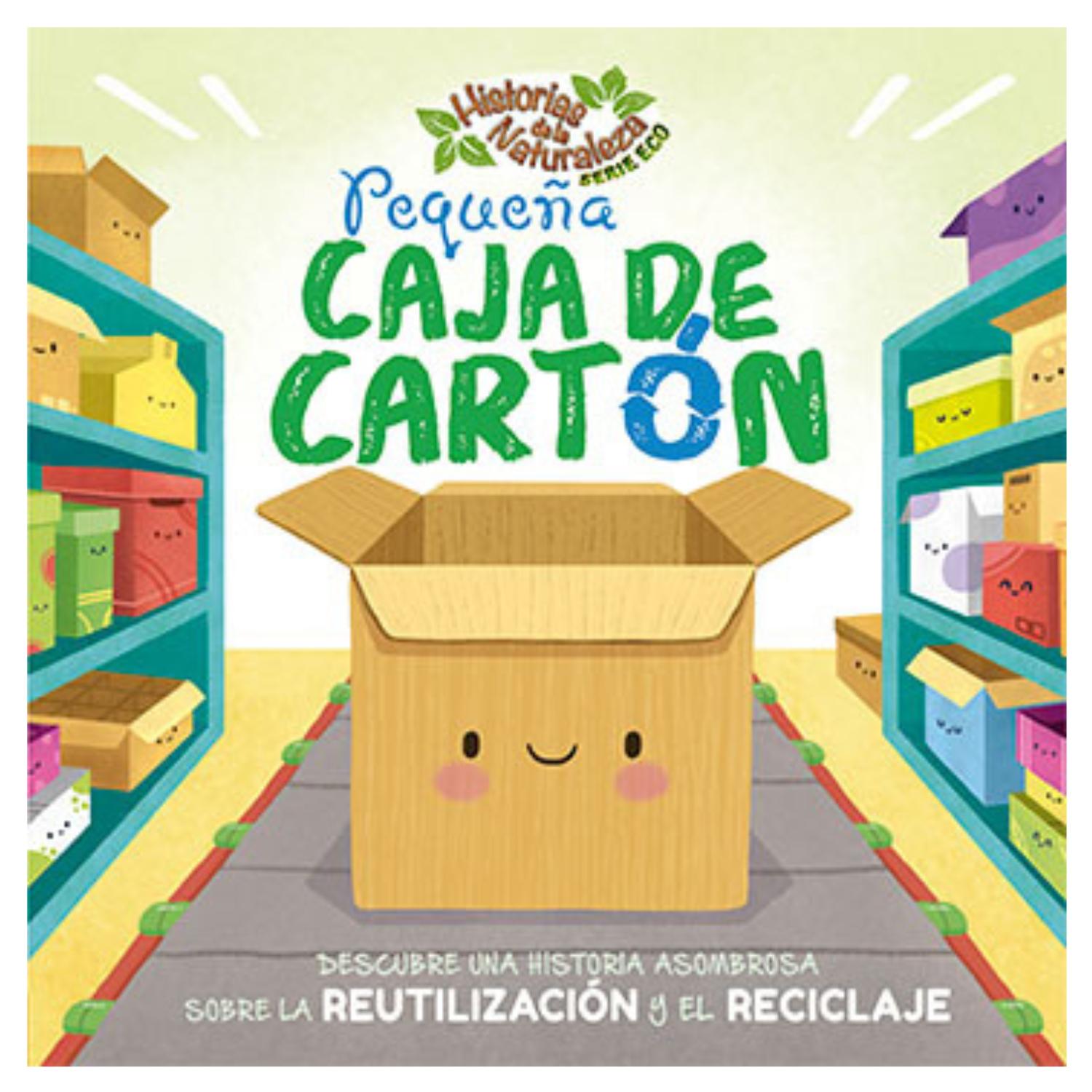 LIBRO PEQUEÑA CAJA DE CARTÓN - HISTORIAS DE LA NATURALEZA SERIE ECO - 1