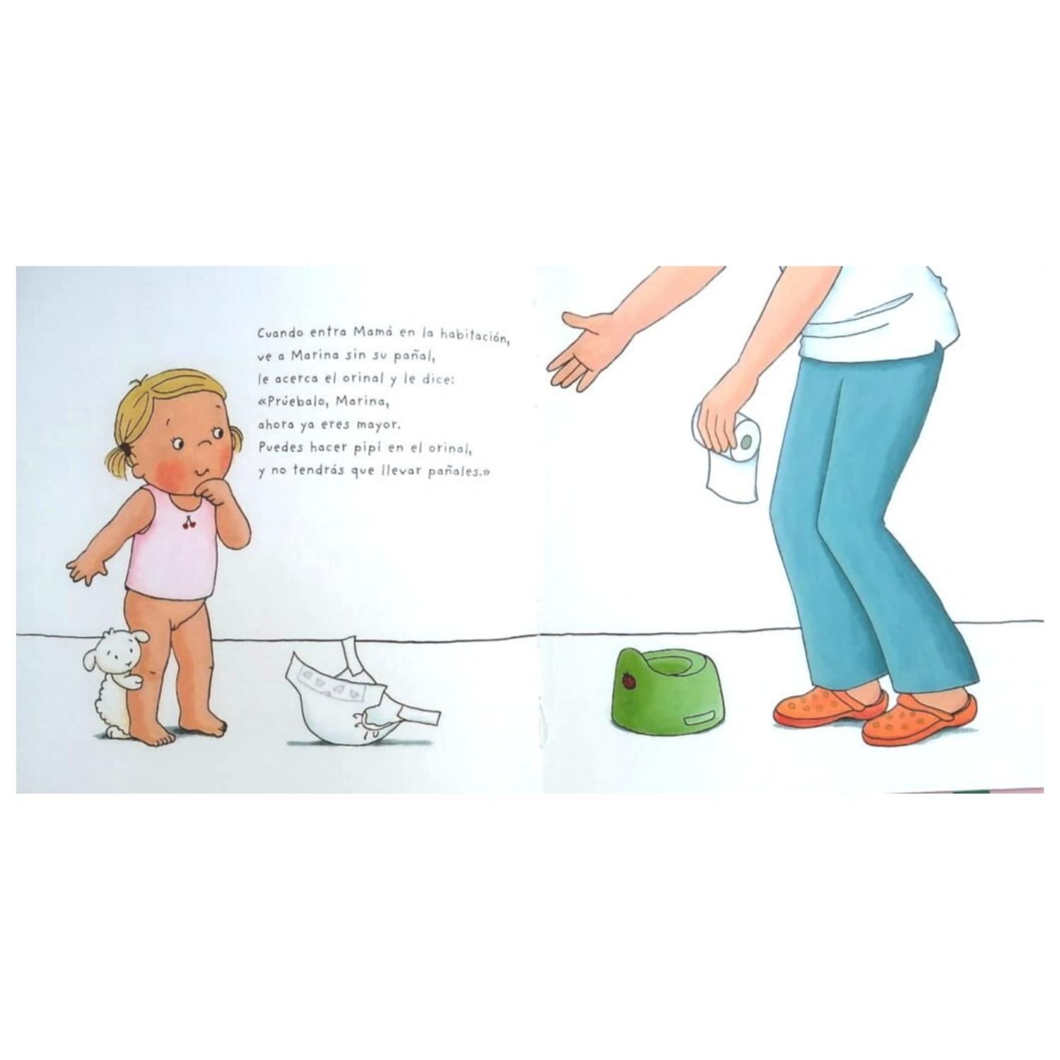 LIBRO MARINA YA NO QUIERE LLEVAR PAÑALES - 3