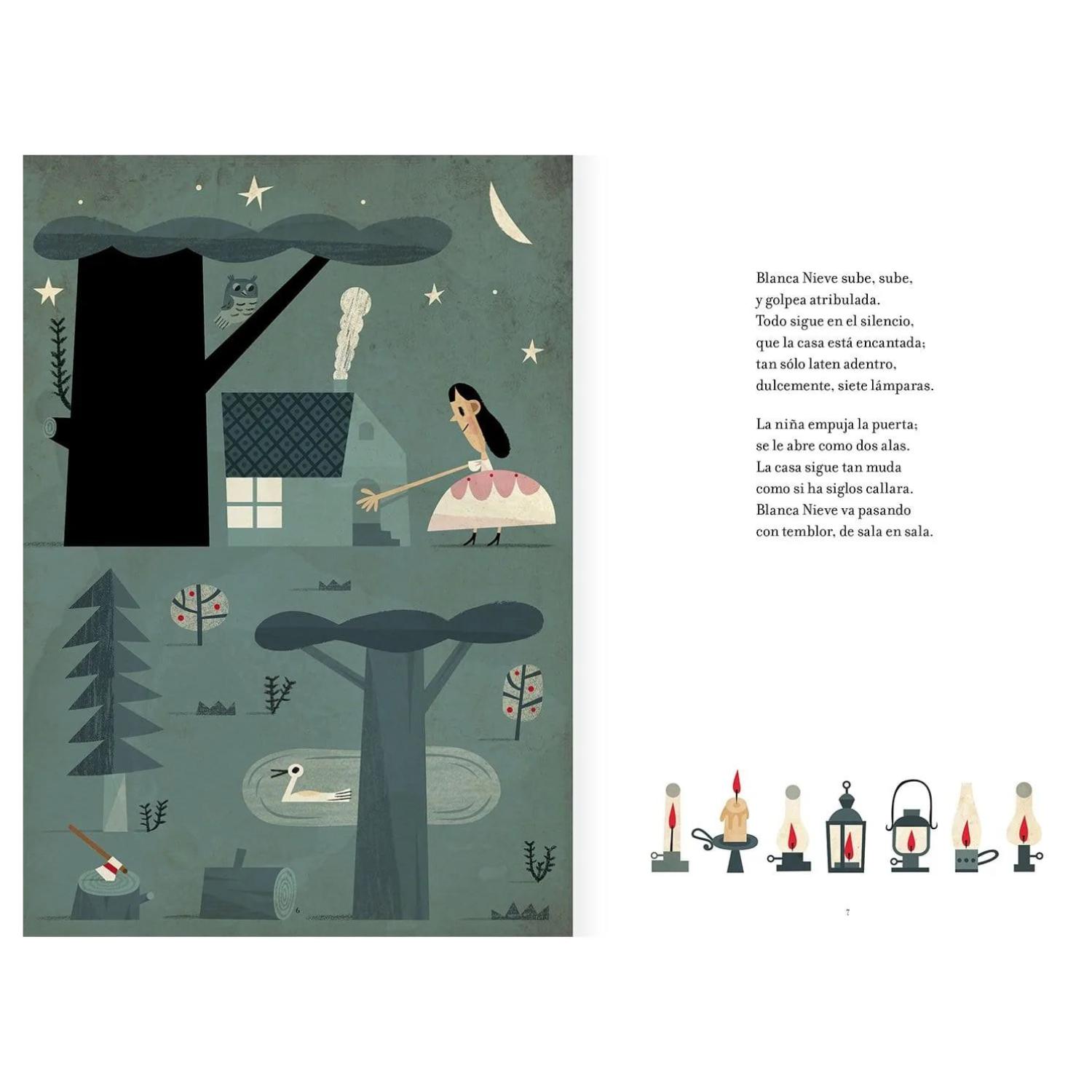 LIBRO BLANCA NIEVE EN LA CASA DE LOS ENANOS - 3