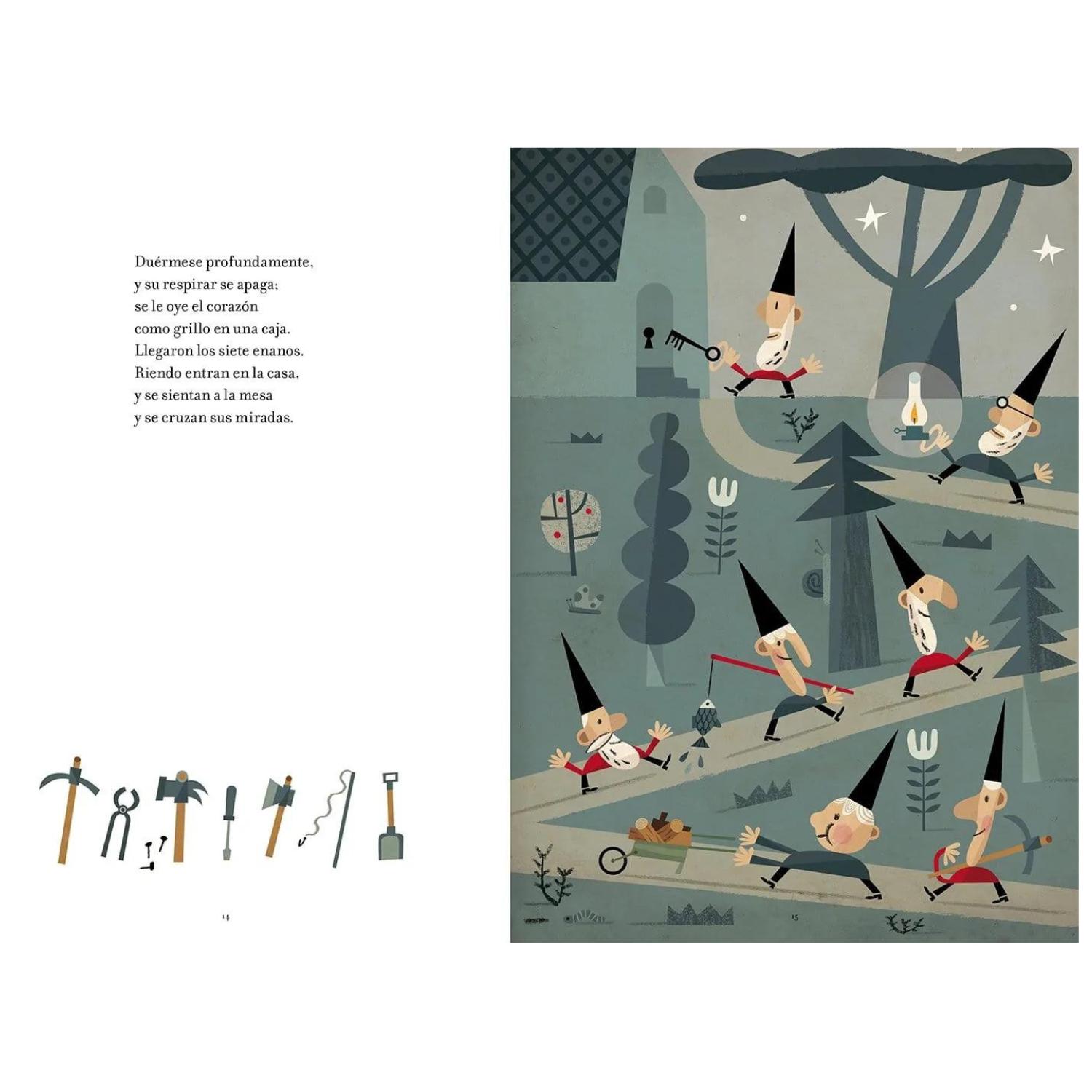 LIBRO BLANCA NIEVE EN LA CASA DE LOS ENANOS - 7