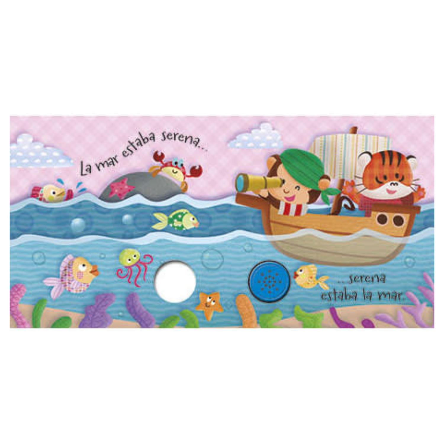 LIBRO LA MAR ESTABA SERENA - CANCIONES DEL JARDÍN SERIE ARRORRÓ - LATINBOOKS - 2