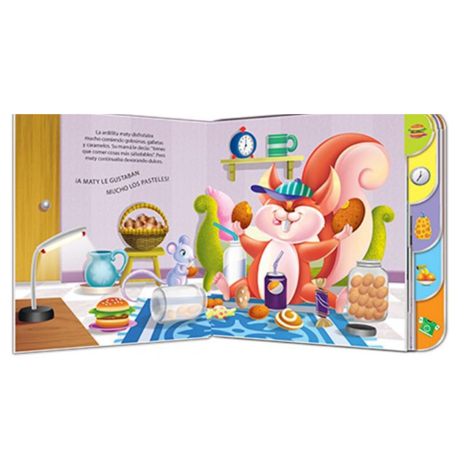 LIBRO LA COMIDA DE MAMÁ - COLECCIÓN ANIMALITOS - 2
