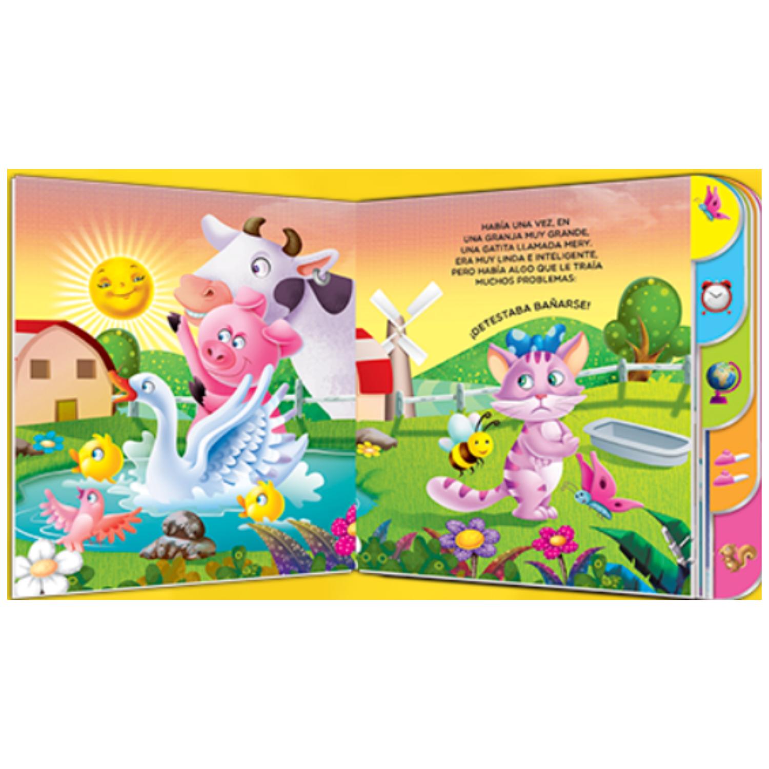 LIBRO ¡ES HORA DE BAÑARSE! - COLECCIÓN ANIMALITOS - 2