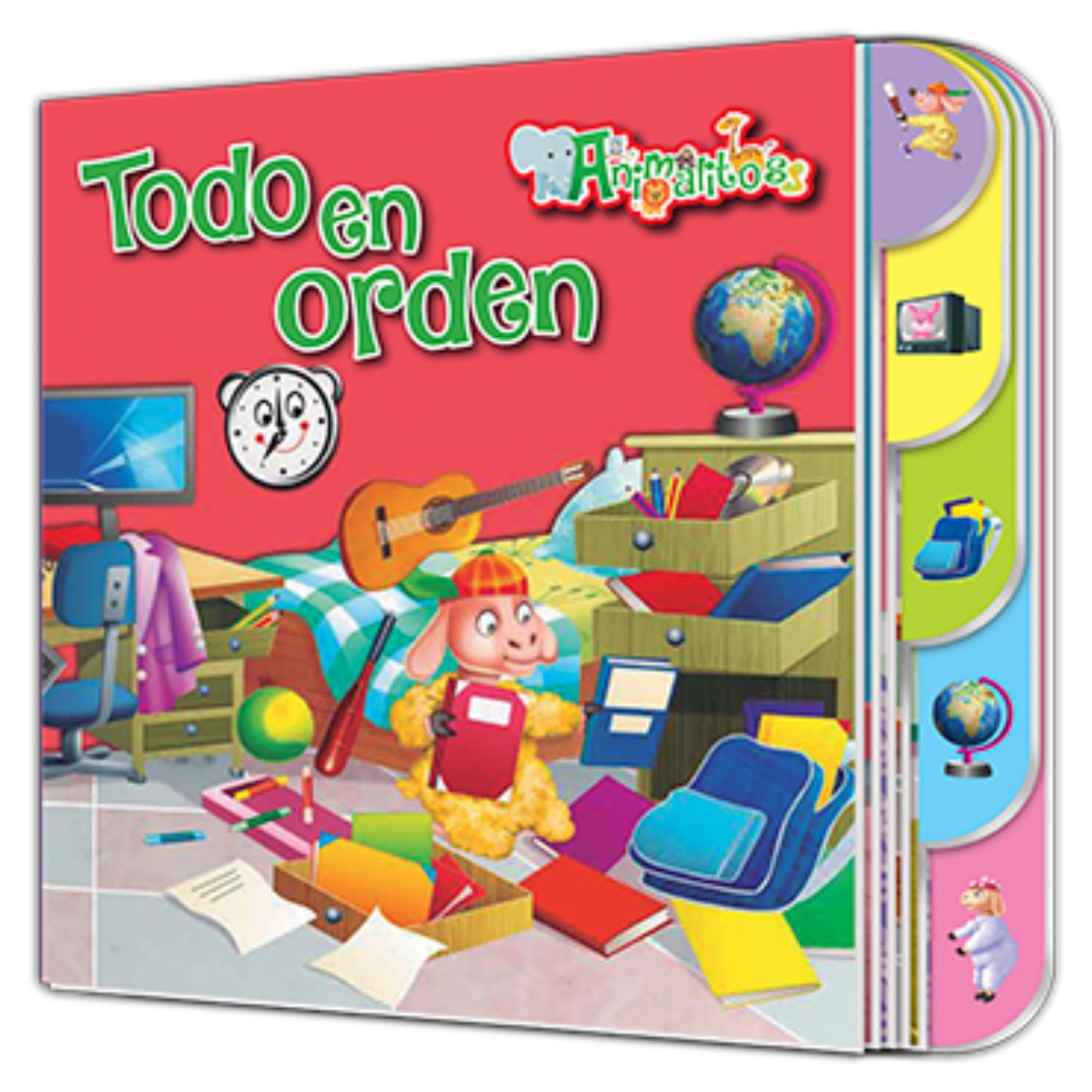 LIBRO TODO EN ORDEN - COLECCIÓN ANIMALITOS - 1