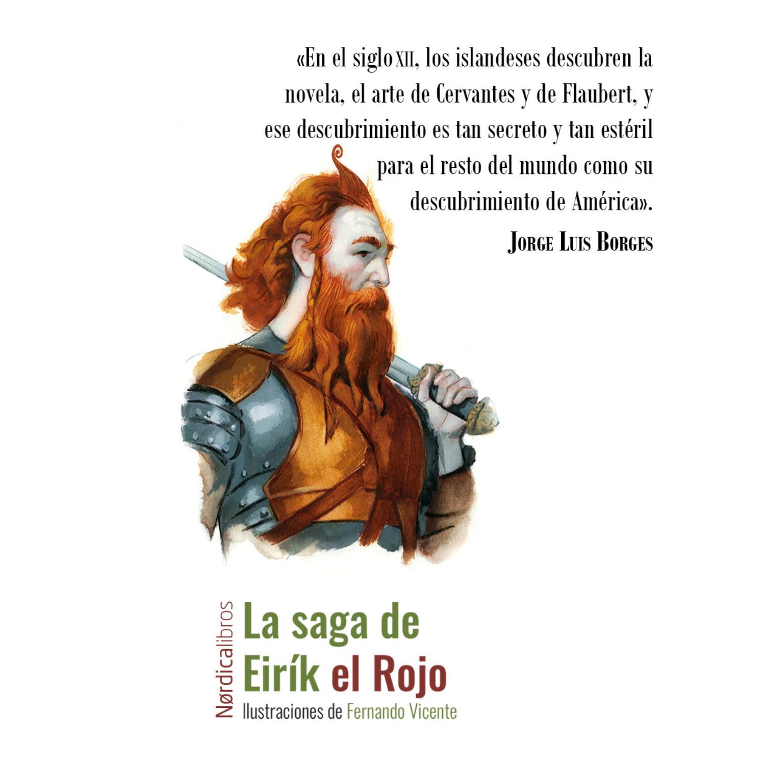 LIBRO LA SAGA DE EIRÍK EL ROJO - ANÓNIMO - ILUSTRADO POR FERNANDO VICENTE - 3