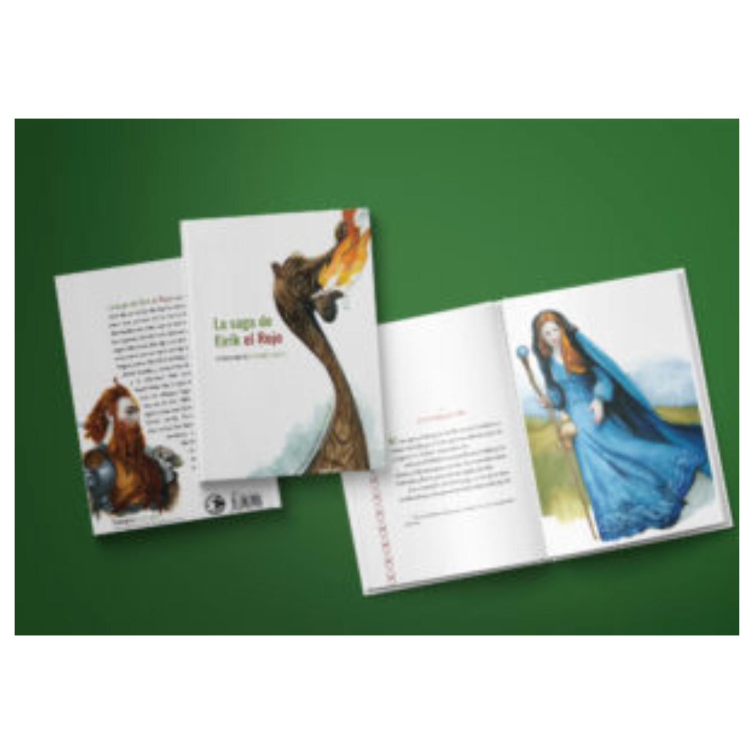 LIBRO LA SAGA DE EIRÍK EL ROJO - ANÓNIMO - ILUSTRADO POR FERNANDO VICENTE - 4