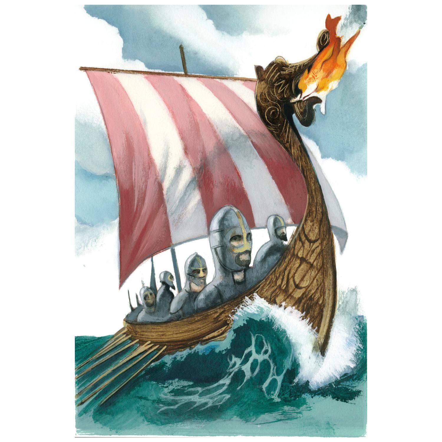 LIBRO LA SAGA DE EIRÍK EL ROJO - ANÓNIMO - ILUSTRADO POR FERNANDO VICENTE - 5