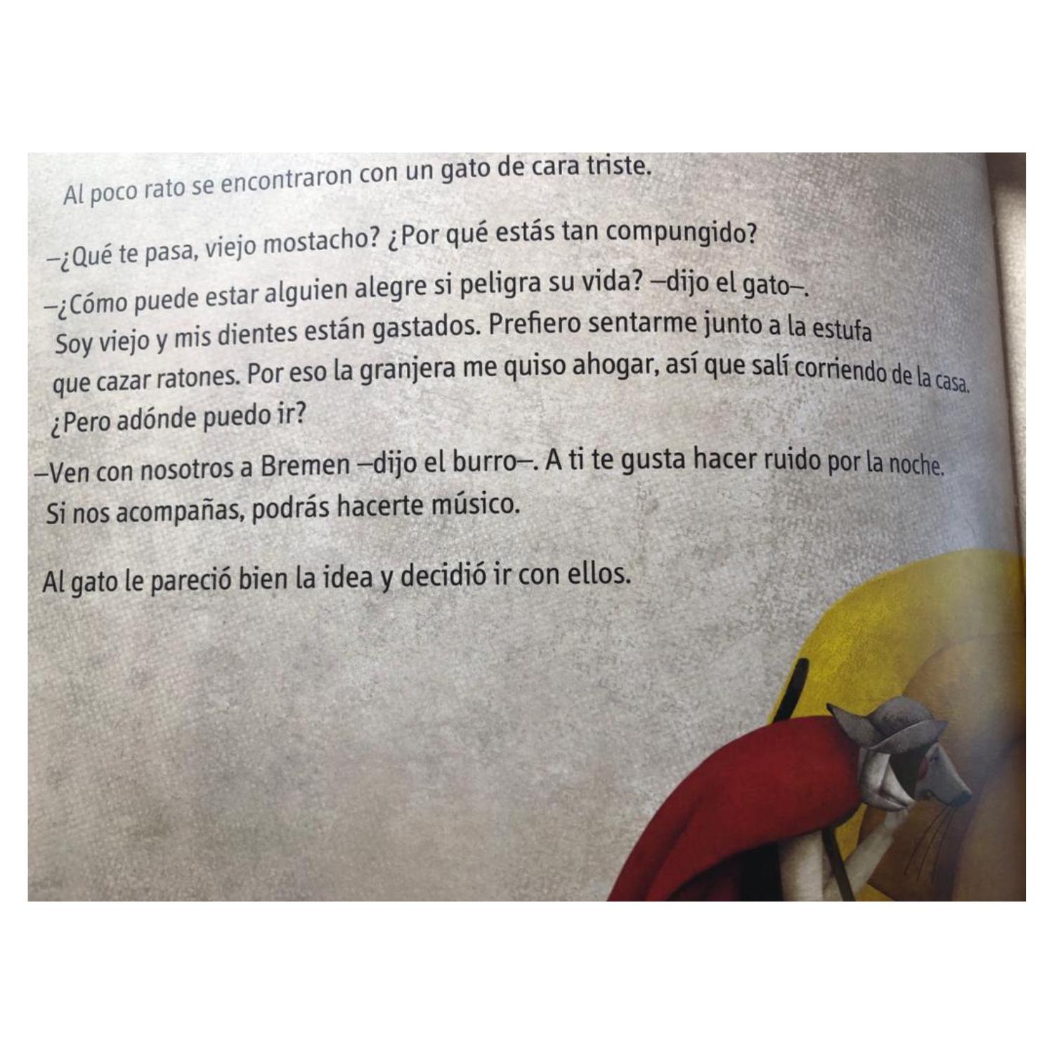 LIBRO LOS CUATRO AMIGOS (LOS MÚSICOS DE BREMEN) - 3