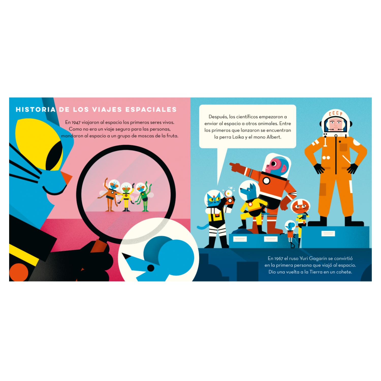 LIBRO EL PROFESOR ASTRO CAT Y LOS COHETES ESPACIALES - 2