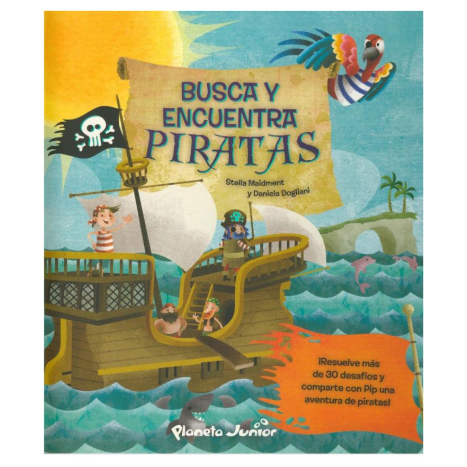 LIBRO BUSCA Y ENCUENTRA - PIRATAS - 1