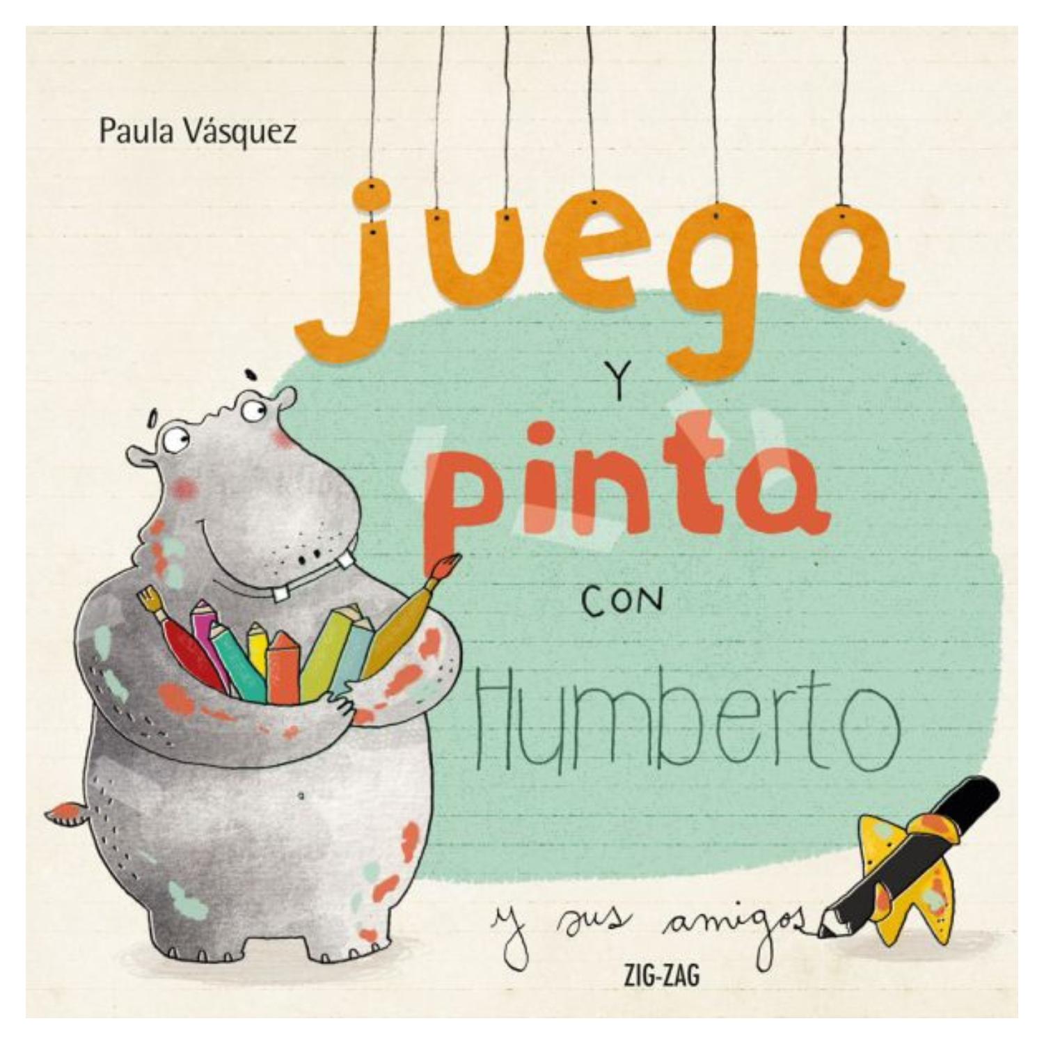 LIBRO JUEGA Y PINTA CON HUMBERTO - 1
