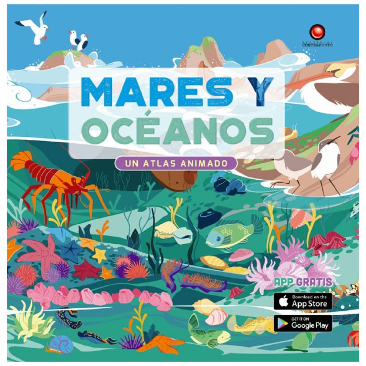 LIBRO ATLAS ANIMADO - MARES Y OCÉANOS - 1