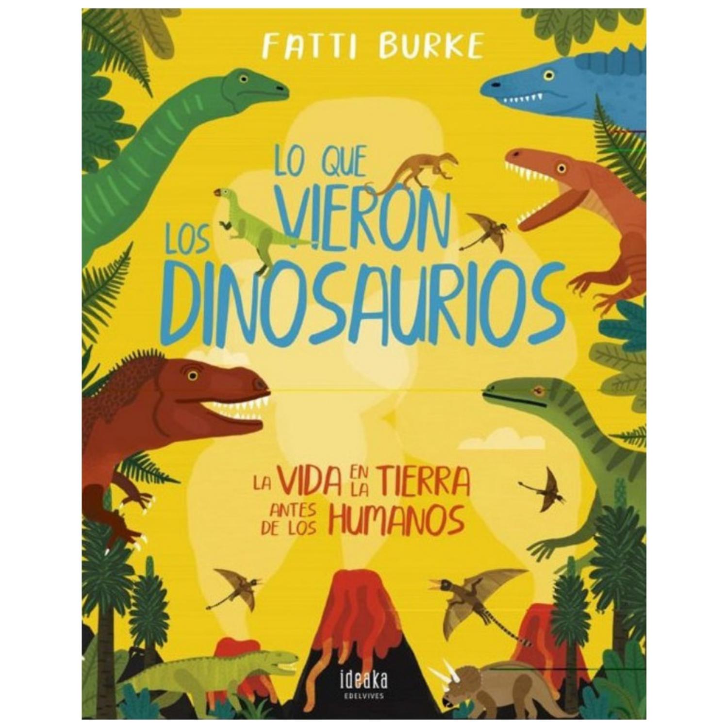 LIBRO LO QUE VIERON LOS DINOSAURIOS - 1